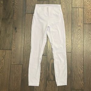 Lavender DOUBLE LINED lululemon leggings see pictures